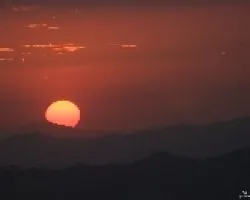 Atardecer de hoy