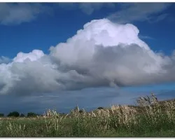 Medanos y nubes
