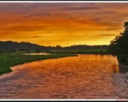 Rio grande de tárcoles (atardecer)