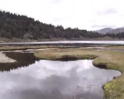 Panorámica laguna mucubají