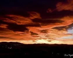 Color de frío y viento