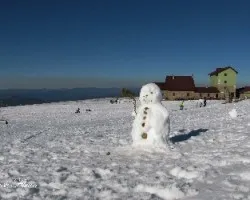 Jugando con la nieve