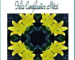 Feliz cumpleaños mitzi!!