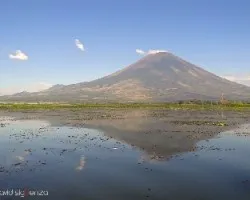 Reflejos volcán chaparrastique