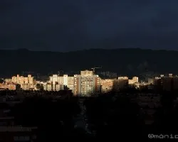 Luz sobre la ciudad