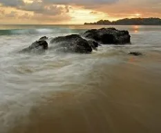 Atardecer en playa carrillo