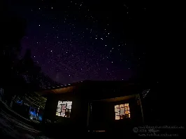 Una linda noche estrellada