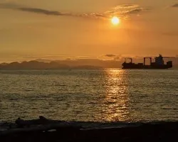 Atardecer en caldera