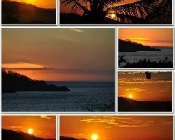Mosaico puestas de sol iii