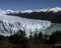 Pasarela en el perito moreno