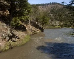 Recorrido del tren fueguino